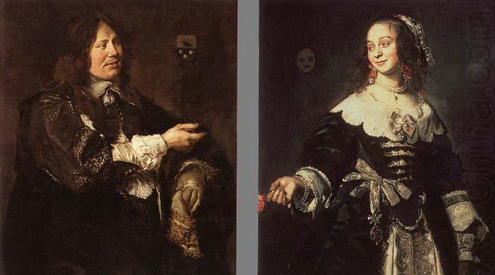 Frans Hals Stephanus Geraerdts and Isabella Coymans china oil painting image